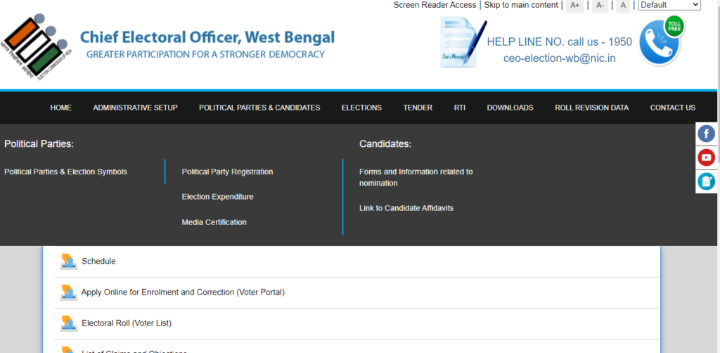 Enrollment And Correction In Voter List